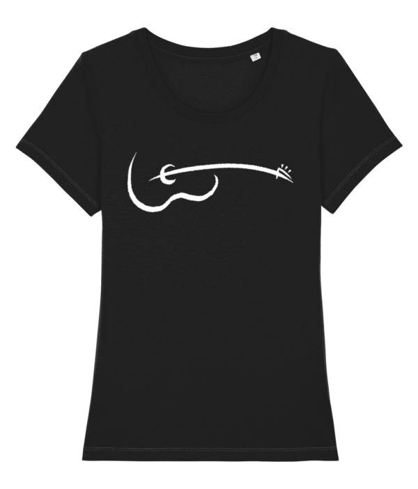 Ladies T-Shirt Guitar Logo