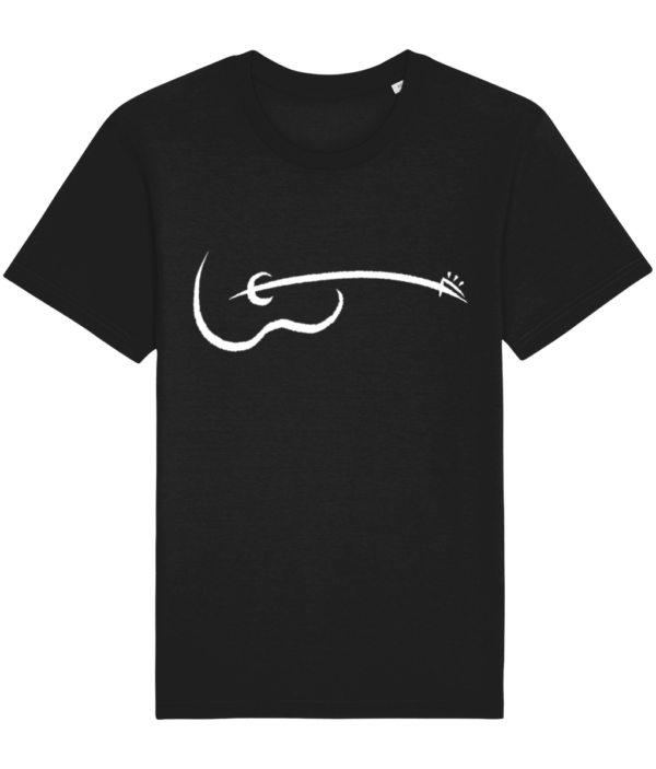 Mens T-Shirt Guitar Logo